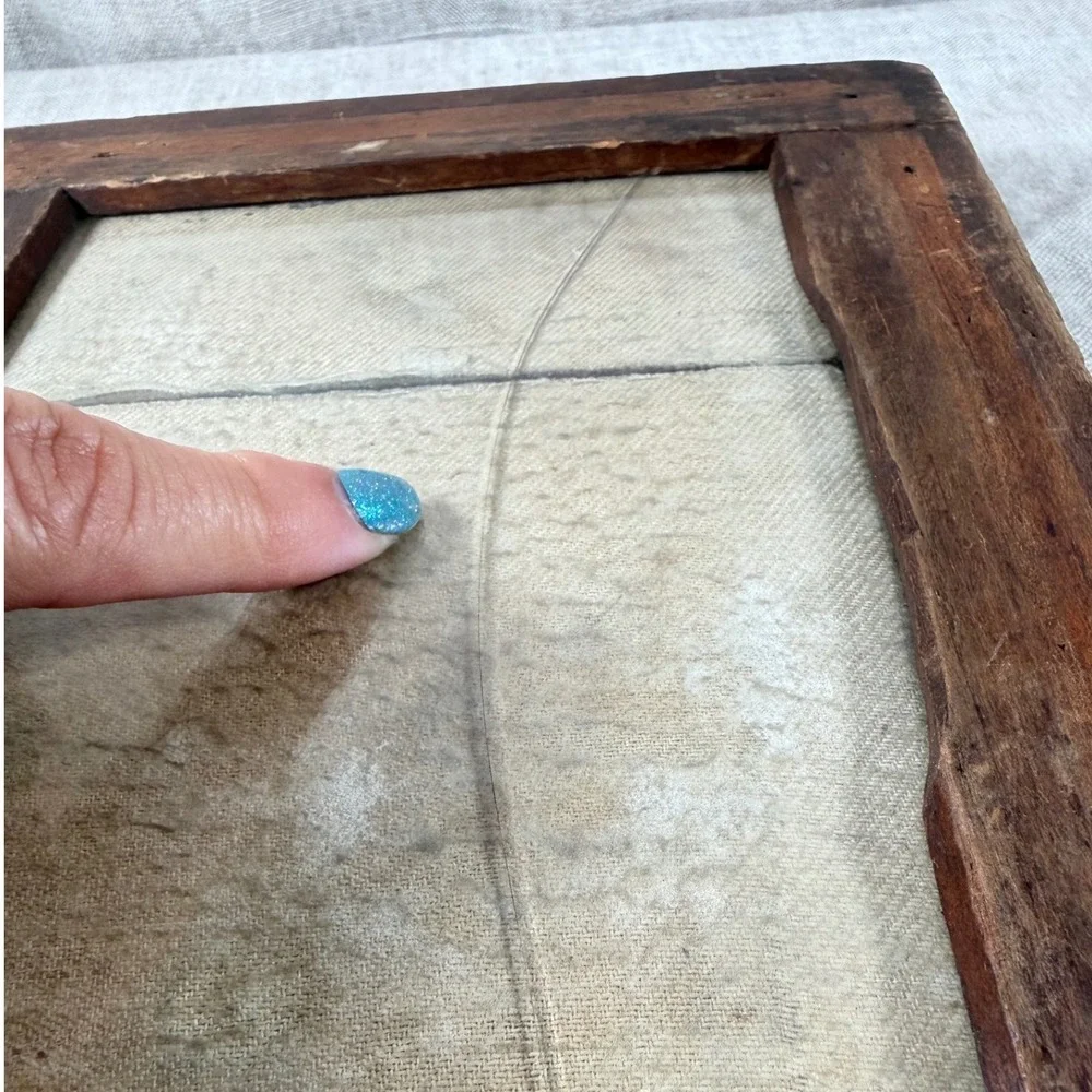 Antique E & H T Anthony Contact Printing Frame, Photography Darkroom Frame
